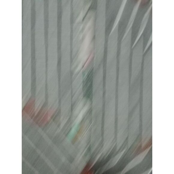 John Mark Boho Patchwork Button Down Shirt L Artsy Lagenlook Cottagecore Striped - Picture 5 of 7